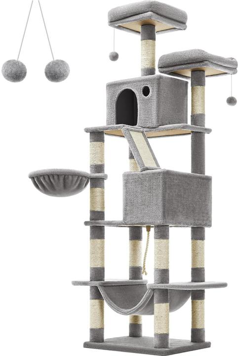 Feandrea Cat Spa (206 cm, Grau)