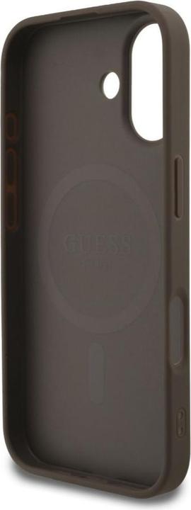 Productafbeelding Guess - 4G Small and Classic Logo MagSafe (GUHMP17SP4SM4MW) - iPhone 17 - Brown (Apple iPhone 17)