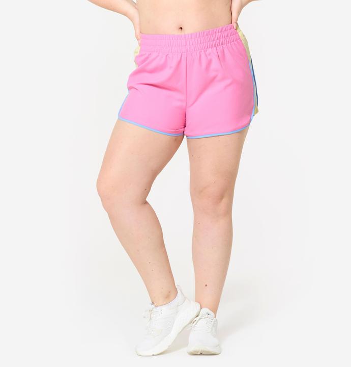 Immagine prodotto Domyos Shorts kurz leicht - rosa/gelb (XS)