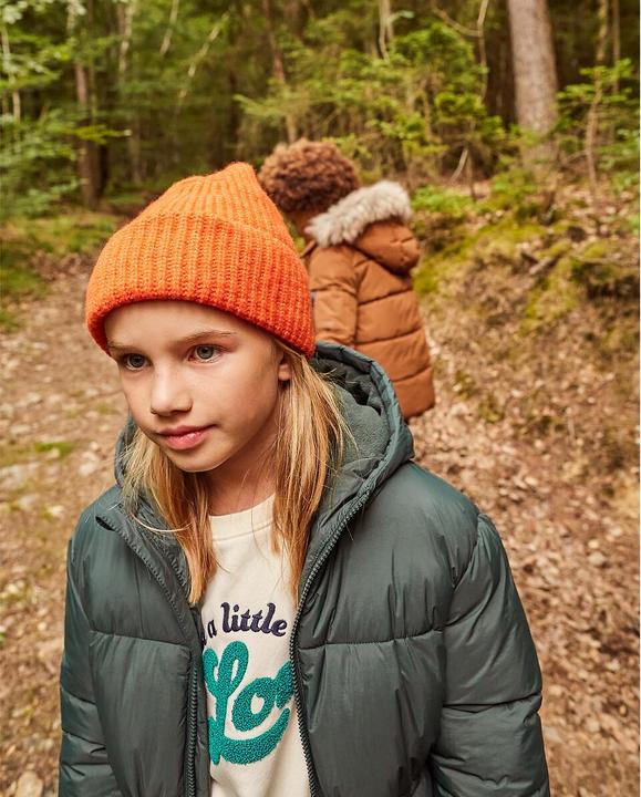Actual product image La Redoute Collections Quilted winter jacket with hood (140)