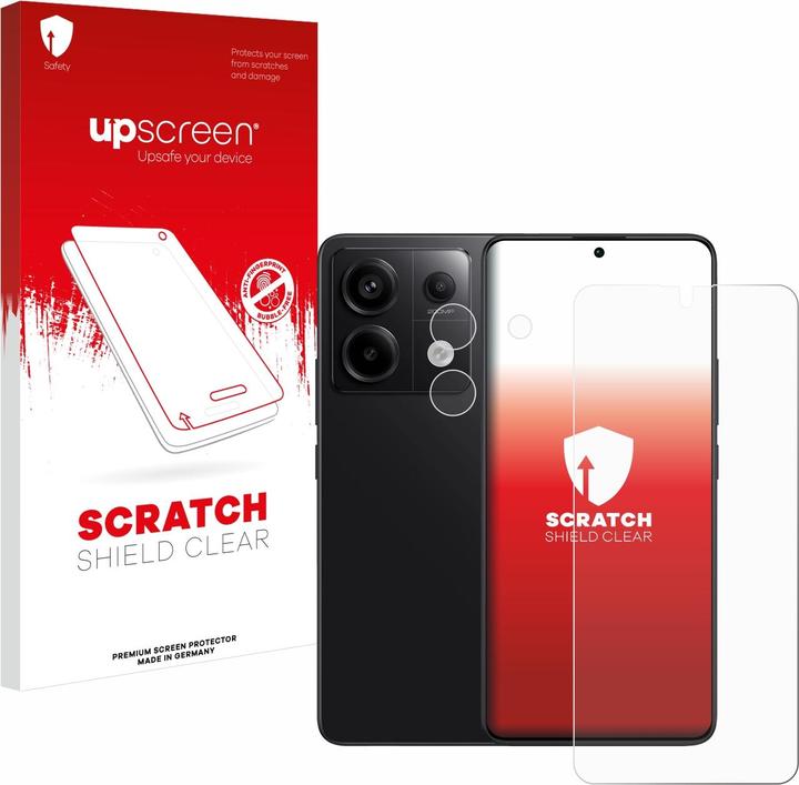 Actual product image upscreen Scratch Shield Protector (1 Piece, Xiaomi Redmi Note 13 Pro 5G)