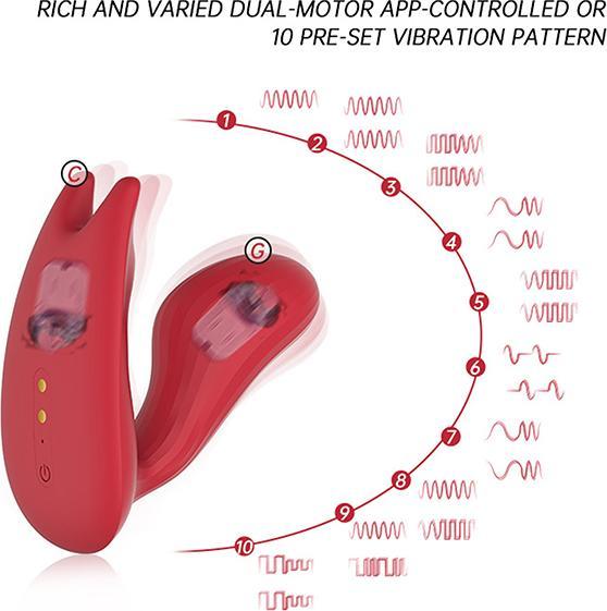 Actual product image Magic Motion Umi Smart Wearable Dual Motor Vibrator