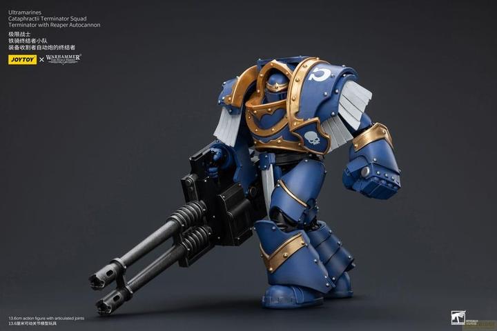 Produktbild Joy Toy Warhammer The Horus Heresy Actionfigur 1/18 Uitramarines Cataphractii Terminator Squad Terminator wi