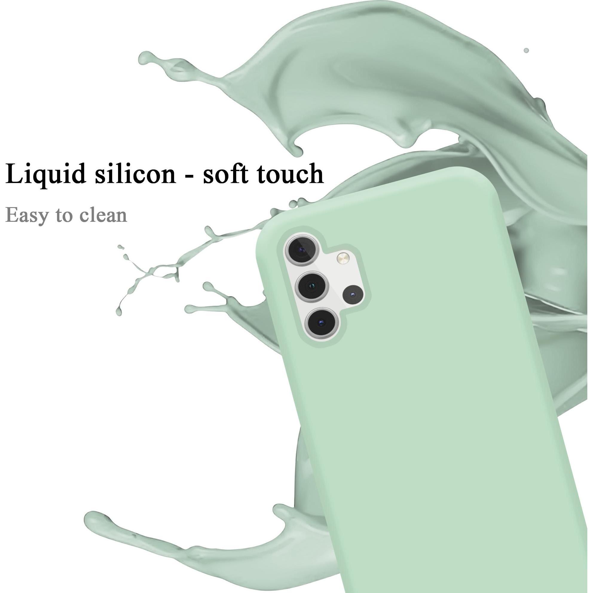 Thumbnail - Cadorabo TPU Liquid Silicone Case Cover (Samsung Galaxy A32 5G), Smartphone Hülle, Grün