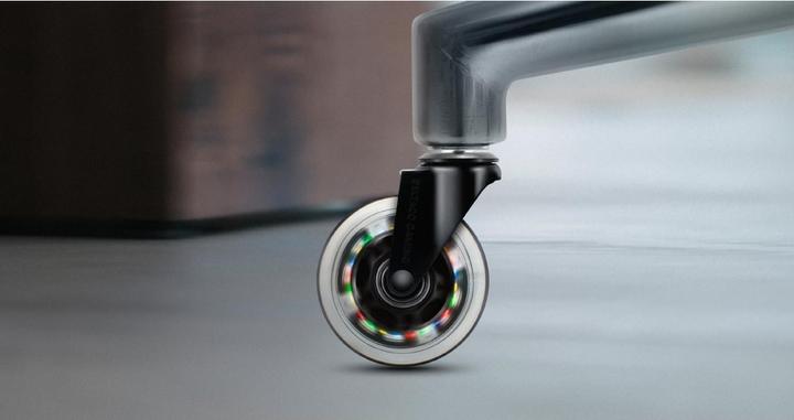 Actual product image Deltaco Gaming Rainbow Casters