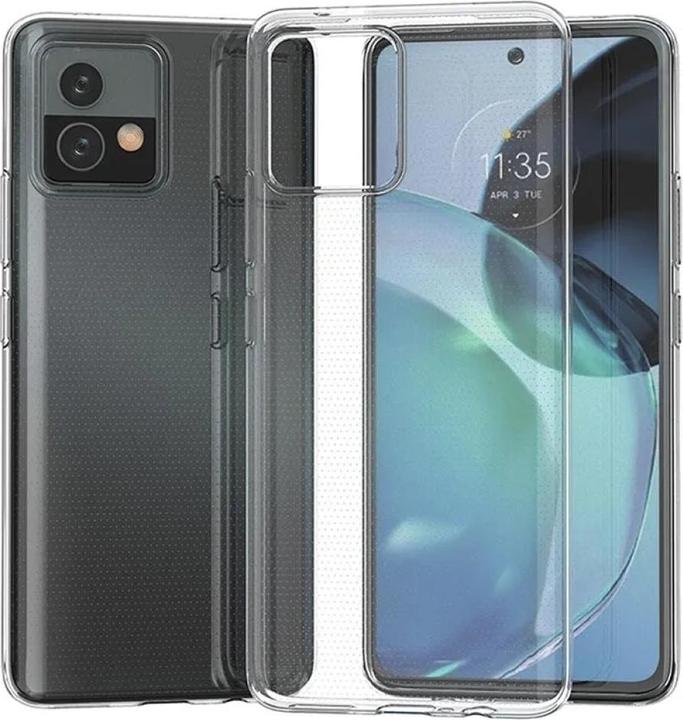 Actual product image Screenguard Motorola Moto G72 Flexible TPU Clear Case (Motorola Moto G72)