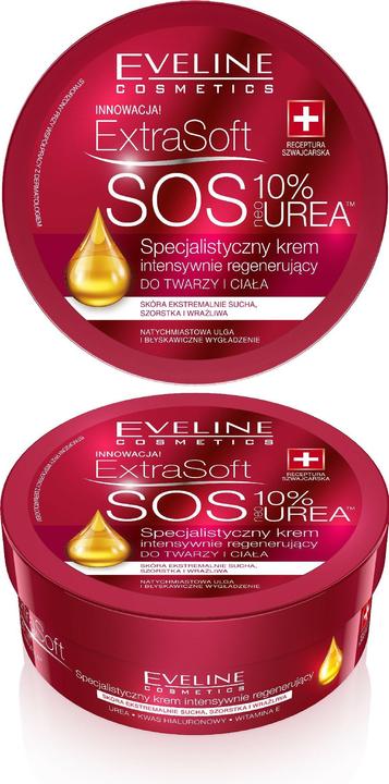 Produktbild Eveline Extra Soft Sauce Intensive Regenerating Cream Is Face And Body 175Ml (Körpercreme, 175 ml)