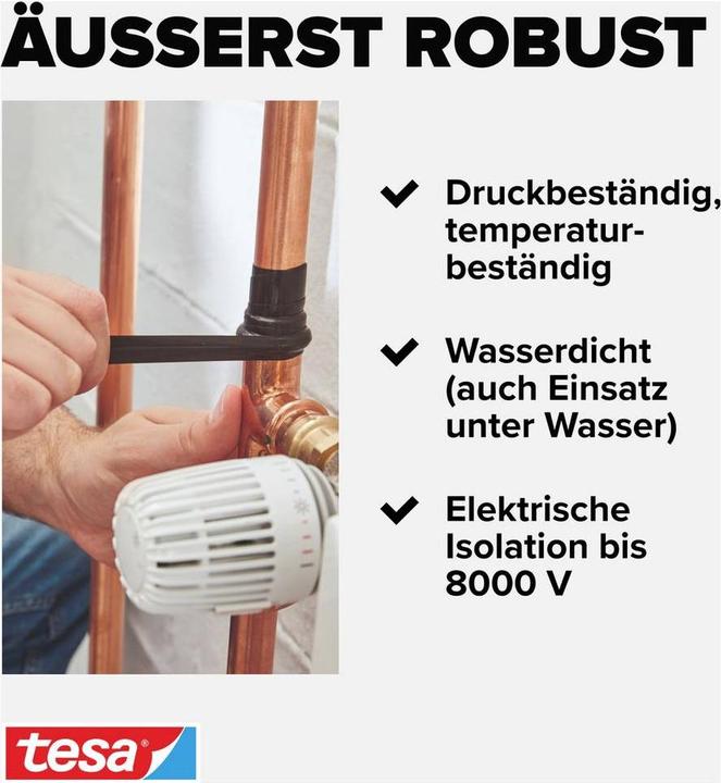 Produktbild tesa EXTRA POWER Extreme Repair Reparaturband (19 mm)