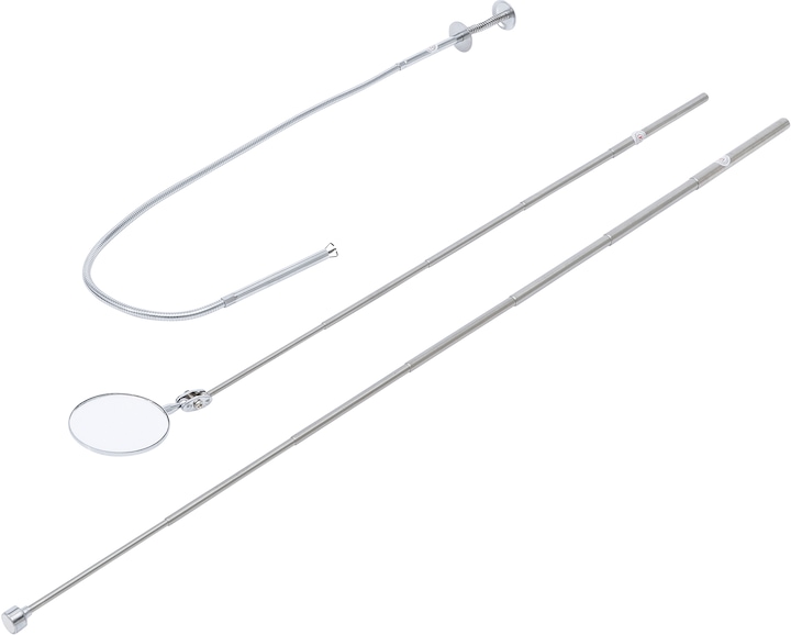 Image du produit BGS Kit de crics magnétiques / pinces à griffes et miroirs d'inspection 3 pièces