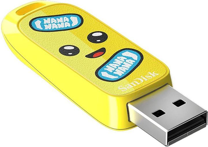 Immagine prodotto SANDISK Fortnite Peely USB 3.2 Gen1 256GB 130MBs (256 GB, USB-A)