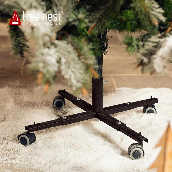 Image du produit Tree Nest Support pour sapin de Noël avec roues