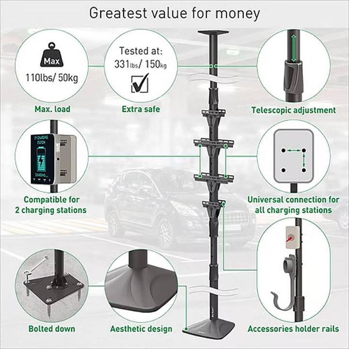 Produktbild Barkan EV350FC EV Charging Station Column (Typ 2, 22 kW)