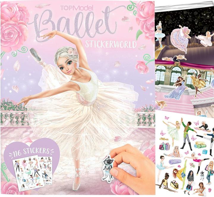 Produktbild Top Model TOPModel Stickerworld BALLET ( 0413049 ) (116 Sticker)