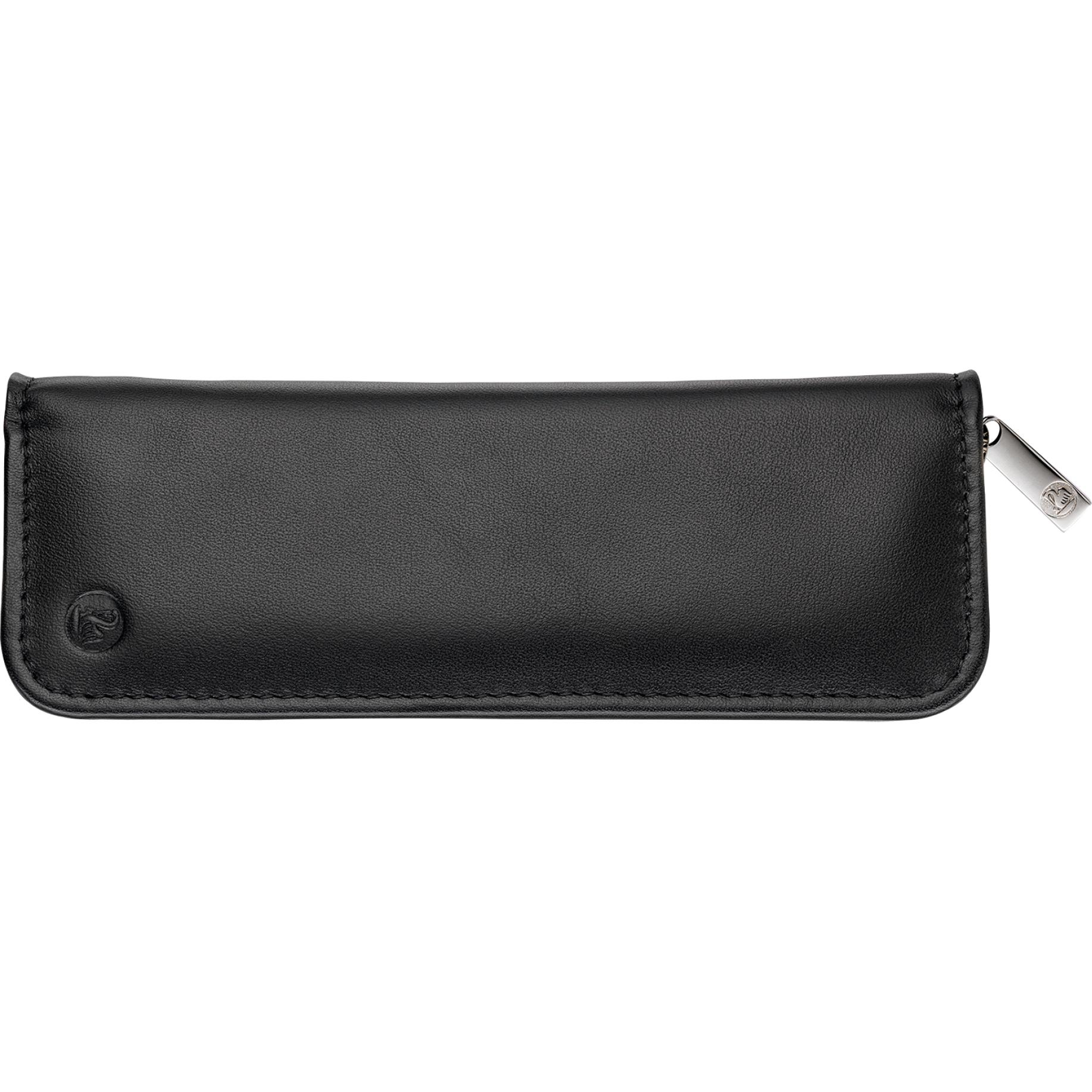 Herlitz, Etui, Nappa Leder-Etui für zwei Schreibgeräte