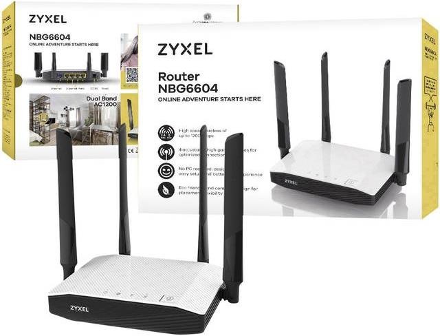 Produktbild Zyxel NBG6615 AC1200 MU-MIMO Dual-Band Wireless Gigabit Router