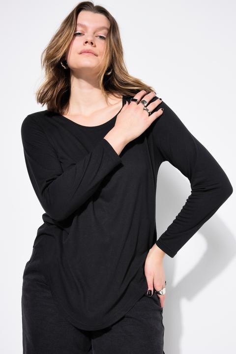 Actual product image Studio Untold Round Neck Long Sleeve Knit Top (42, 44)