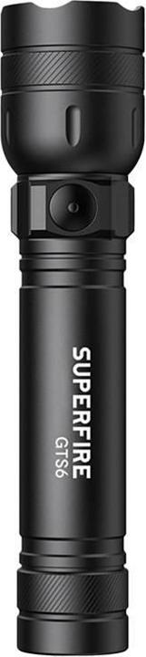 Actual product image Superfire Flashlight GTS6, 360lm, USB-C (13.70 cm, 360 lm)