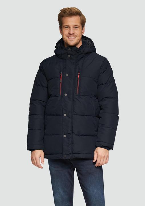 Produktbild S.Oliver Outdoor-Jacke Gesteppter Parka mit abnehmbarer Kapuze (M)