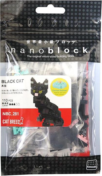 Produktbild Nanoblock Cat breed Black Cat