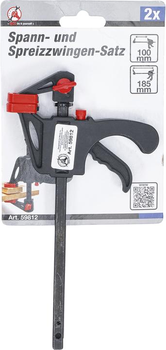 Produktbild BGS Spann- und Spreizzwingen-Satz (105 mm)