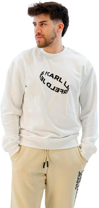 Produktbild Karl Lagerfeld Reg Multi Ring Sweatshirt Wit XL Man (XL)