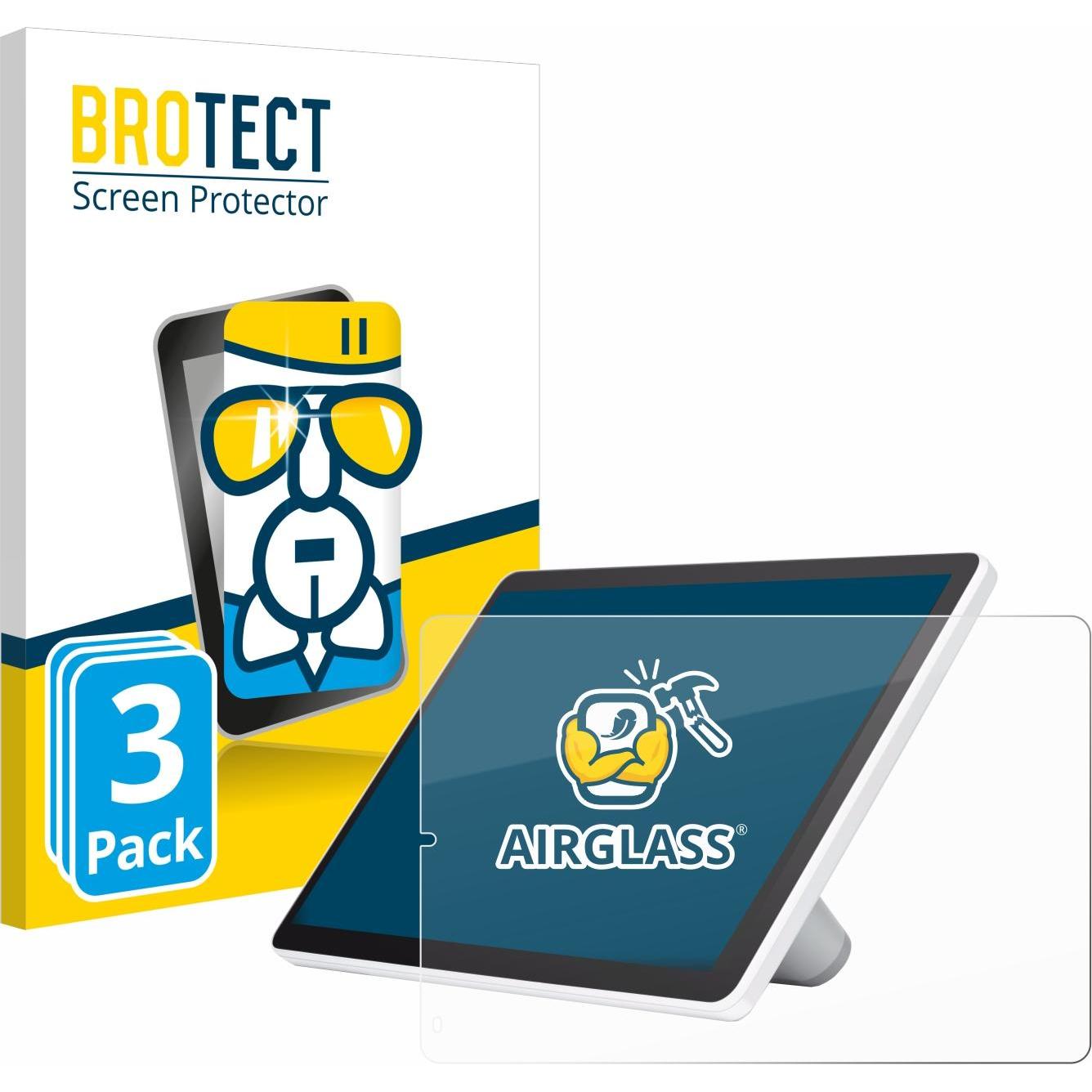 BROTECT Schutzglas Schutzfolie Displayschutz Display Schutz Glas Folie klar, Fernbedienung, Transparent