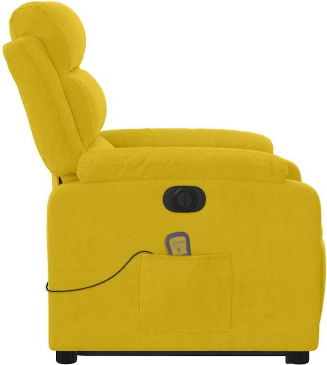 Immagine prodotto vidaXL Poltrona massaggiante con ausilio per la risalita, elettrica e in velluto