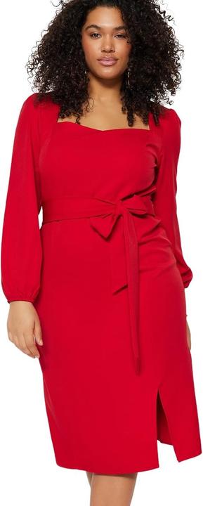 Actual product image Shift Relaxed Fit Woven Plus Size Dress (48)