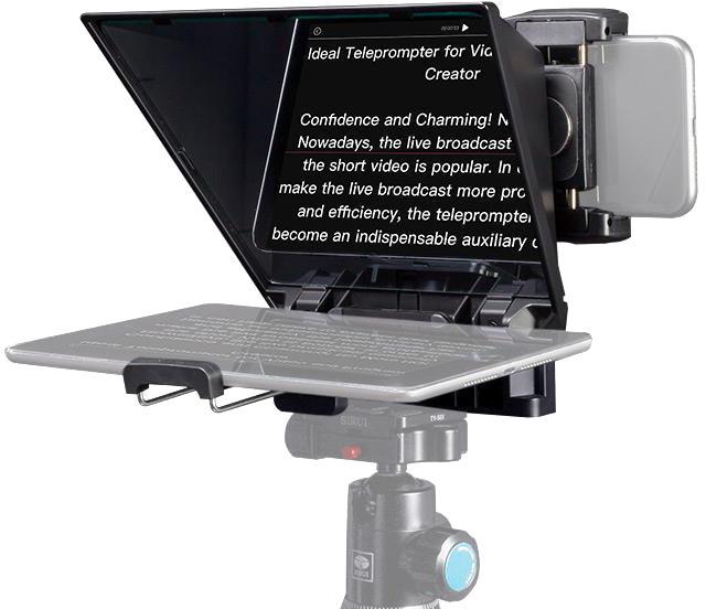 Produktbild Feelworld TP2A Portable 8-inch Teleprompter supports up to 8" Smartphone/Tablet (Teleprompter)