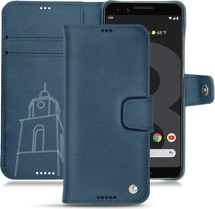Produktbild Noreve Lederschutzhülle Wallet (Google Pixel 3 XL)