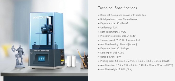 Produktbild Anycubic Photon D2