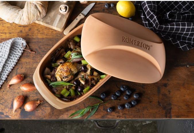 Produktbild Römertopf Bräter Culinario 4 Pers. terra (Bräter + Schmortopf, Keramik)