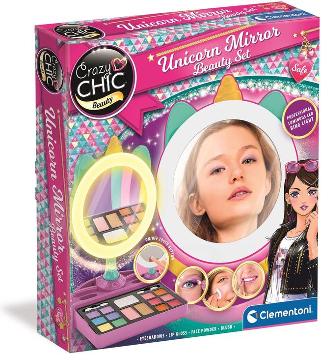 Clementoni Unicorn Mirror Beauty Set - (I-18863)