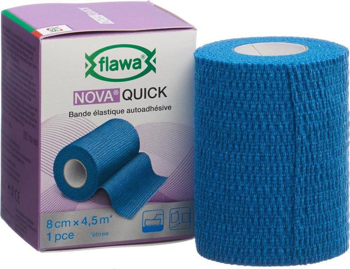 Produktbild Flawa Quick kohäsive Reissbinde blau