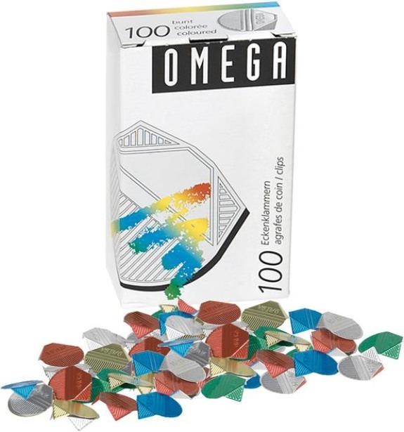 Actual product image Omega corner brackets (100 x)