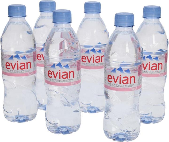 Produktbild Evian Mineralwasser PET (1 x 50 cl)