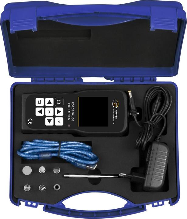 Image du produit PCE Instruments PCE-FM 500N Dynamomètre standard d'usine (sans certificat)