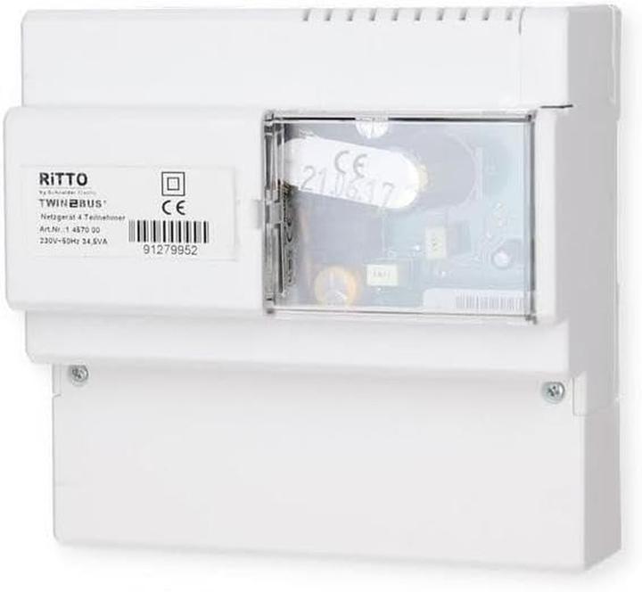 Produktbild Schneider Electric 3 Familien TürSprechanlagenSet weiss (Kabelgebunden)