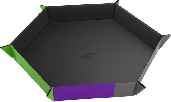 Image du produit Gamegenic GGS60058 - Magnetic Dice Tray Hexagonal Black&Gray