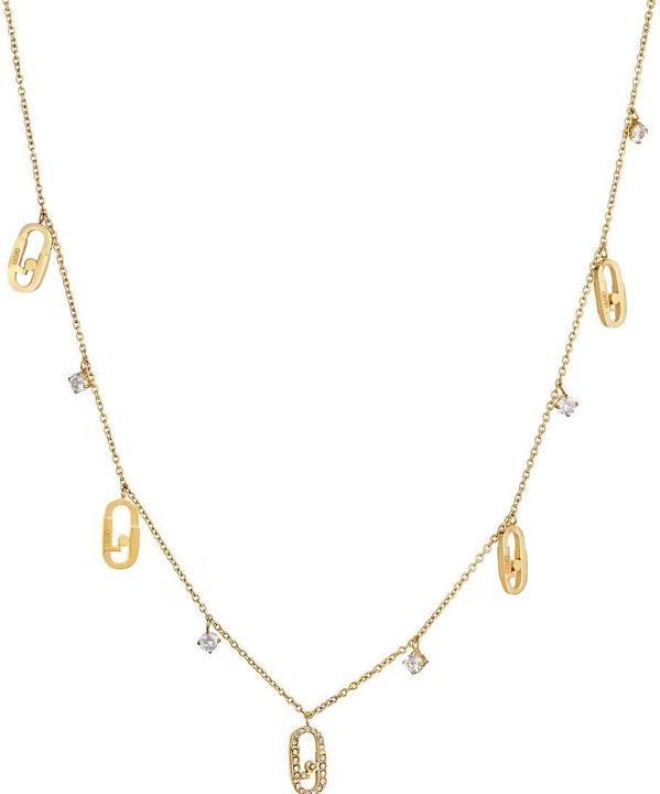 Liu Jo Liu.Jo - SluÅ¡ivÃ½ pozlacenÃ½ nÃ¡hrdelnÃ­k s pÅ™Ã­vÄ›sky Identity LJ1954