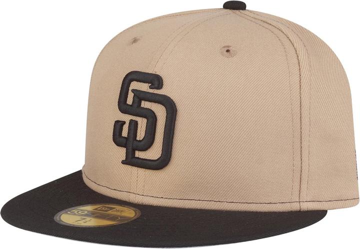 Actual product image New Era 59Fifty Fitted Cap - MLB San Diego Padres camel (7 7/8)