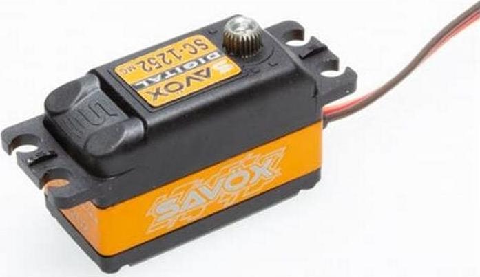 Image du produit Savöx Low Profile Servo SC-1252MG+ Digital, réducteur en métal, 7 kg