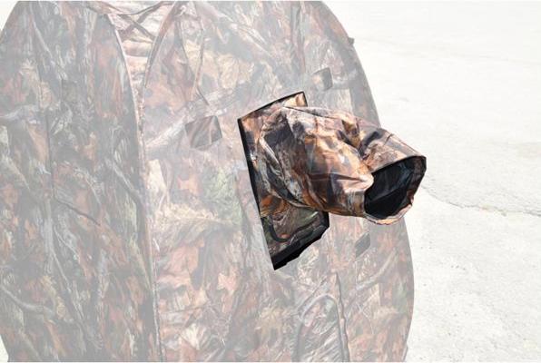 Actual product image Stealth Gear Camouflage Tent Snoot Cover