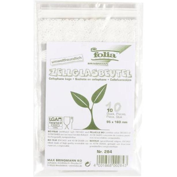 Folia Cellophantüten mit Spitzen, Lebensmittelverpackung, Mehrfarbig