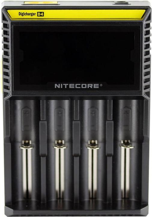 Produktbild Nitecore Digicharger D4EU - EU-Version (1 Stk., C, AAA, AA, RCR123A, Ladegerät ohne Akku)