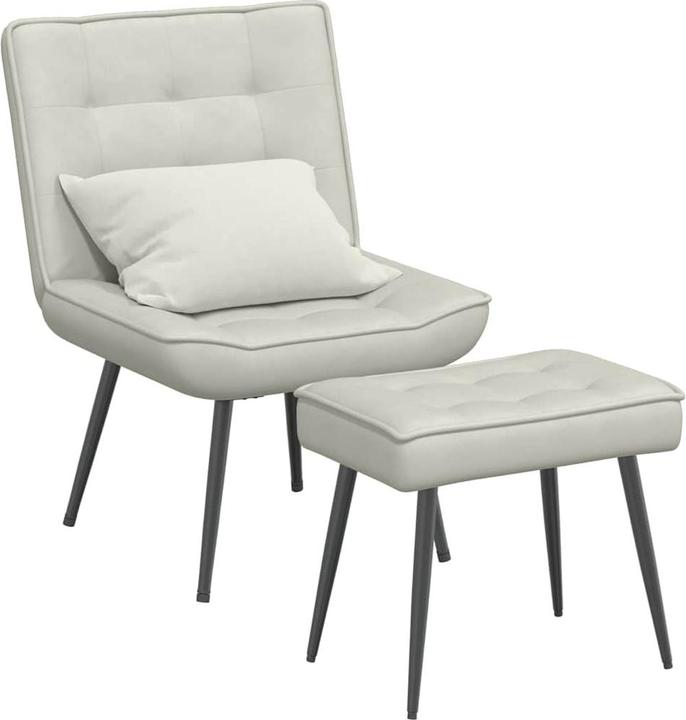 Produktbild vidaXL Relaxsessel mit Hocker