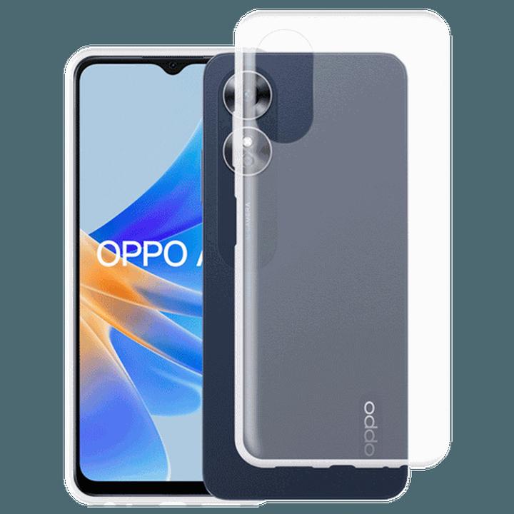 Actual product image Just in Case TPU Back Cover Transparent OPPO A17 (Oppo A17k)