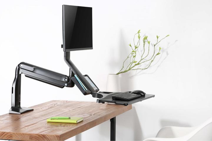Produktbild InLine Workstation-Tischhalterung mit Lifter (Tisch, 17")