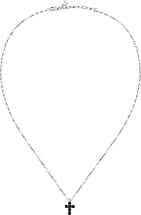 Produktbild Morellato Stylish silver necklace Cross with zircons SATT13 (Silber 925)