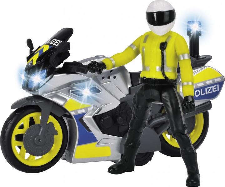 Actual product image Dickie police bike